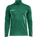 CRAFT Progress Halfzip Ls Tee M Team green (1651)
