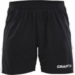 CRAFT Progress Practise -naisten tekniset treenishortsit Musta/valkoinen (9900)