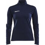 CRAFT Progress Halfzip Ls Tee W Navy (1390)