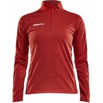 CRAFT Progress Halfzip Ls Tee W Bright red (1430)