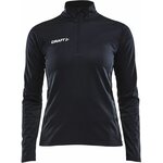 CRAFT Progress Halfzip Ls Tee W Black/white (9900)