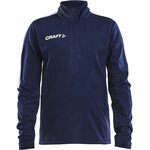 CRAFT Progress Halfzip Ls Tee Jr Navy (1390)