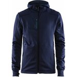 CRAFT Trict -miesten Polartec-hupparitakki Tumma laivastonsininen (391677)