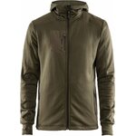 CRAFT Trict -miesten Polartec-hupparitakki Tumma oliivi (648000)