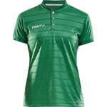 CRAFT PRO Control Button Jersey W Team green/white (651900)