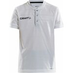 CRAFT PRO Control Button Jersey Jr White/black (900999)