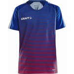 CRAFT PRO Control Stripe Jersey Jr Club cobolt/bright red (346430)