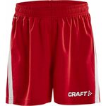 CRAFT PRO Control -lasten shortsit Kirkkaan punainen/valkoinen (430900)