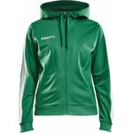 CRAFT Pro Control Hood Jacket W Team green/white (651900)