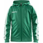 CRAFT PRO Control Hood Jacket Jr Team green/white (651900)