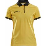 CRAFT PRO Control -naisten pikeepaita Ruotsin keltainen/musta (552999)