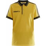 CRAFT PRO Control Poloshirt Jr Sweden yellow/black (552999)