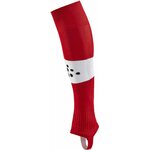 CRAFT PRO Control Stripe W-O Foot Socks Senior Bright red/white (430900)