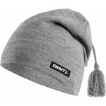 CRAFT Knitted hat promo Grey melange (950000)