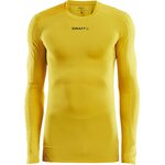 CRAFT PRO Control Compression Long Sleeve Uni Sweden yellow (552000)