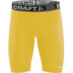 CRAFT PRO Control -unisex-malliset lyhyet kompressiotrikoot Ruotsin keltainen (552000)