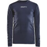 CRAFT PRO Control Compression Long Sleeve Jr Navy (390000)