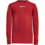 CRAFT PRO Control Compression Long Sleeve Jr Bright red (430000)