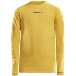 CRAFT PRO Control Compression Long Sleeve Jr Sweden yellow (552000)