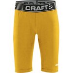 CRAFT Pro Control Compression Short Tights Jr Sweden yellow (552000)