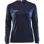 CRAFT Squad Go Jersey Solid LS W Navy (1390)