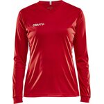 CRAFT Squad Go Jersey Solid LS W Bright red (1430)