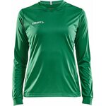 CRAFT Squad Go Jersey Solid LS W Team green (1651)