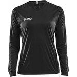 CRAFT Squad Go Jersey Solid LS W Black (9999)