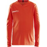 CRAFT Squad Go Jersey Solid LS Jr Cocktail (1570)