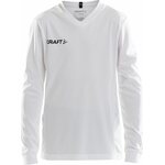 CRAFT Squad Go Jersey Solid LS Jr White (1900)