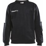 CRAFT Progress R-Neck Sweater Jr Black/white (999900)