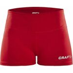 CRAFT Squad -naisten hotpants-shortsit Kirkkaan punainen (430000)