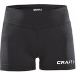 CRAFT Squad -lasten hotpants-shortsit Musta (999000)