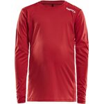 CRAFT Rush LS Tee Jr Bright red (430000)