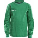 CRAFT Progress GK Sweatshirt Jr Team green/white (651900)