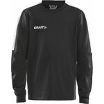 CRAFT Progress GK Sweatshirt Jr Black/white (999900)