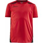 CRAFT PRO Control Impact SS Tee Jr Bright red/black (430999)