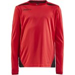 CRAFT PRO Control Impact LS Tee Jr Bright red/black (430999)