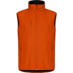 CLIQUE Classic -miesten softshell-liivi Tumma oranssi (18)
