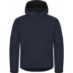 CLIQUE Classic Softshell Hoody Tummansininen (580)