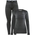 CRAFT CORE Wool Merino Set W Black melange (998000)