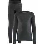 CRAFT CORE Wool Merino Set J Black melange (998000)