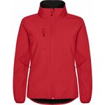 CLIQUE Classic Softshell Jacket Lady Punainen (35)