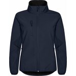 CLIQUE Classic Softshell Jacket Lady Tummansininen (580)