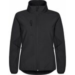 CLIQUE Classic Softshell Jacket Lady Musta (99)