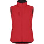 CLIQUE Classic -naisten softshell-liivi Punainen (35)
