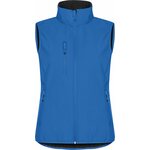 CLIQUE Classic -naisten softshell-liivi Keskisininen (55)