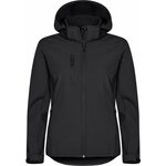 CLIQUE Classic Softshell Hoody Lady Musta (99)