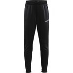 CRAFT Evolve -lasten joustavat slim-treenihousut Musta (999000)