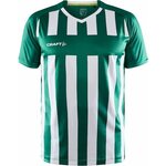 CRAFT Progress 2.0 Stripe Jersey M Team green/white (651900)